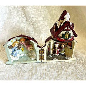 Cedar Creek Collection Christmas Church Scene- 8 Inches Tall
